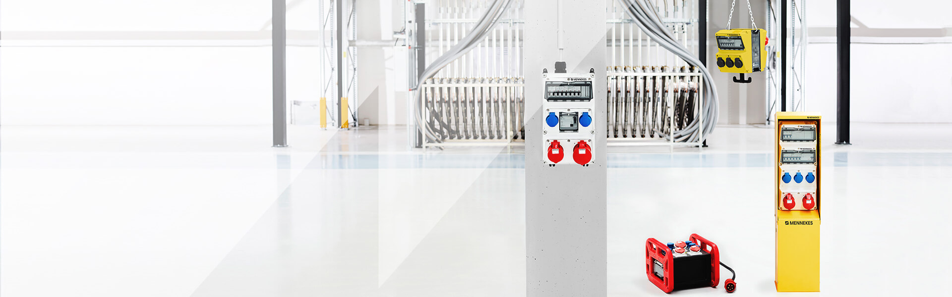 AMAXX® contactdooscombinaties voor de wand, afneembare vrijstaande combinaties