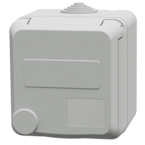 MENNEKES Cepex wandcontactdoos, elektrogrijs 4803