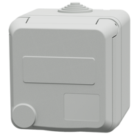 MENNEKES  Cepex wandcontactdoos, elektrogrijs 4803