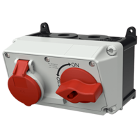 MENNEKES  Socle de prise de courant saillie DUO 7614