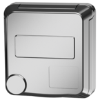 MENNEKES Socle de prise de courant semi-encastré Cepex, aluminium blanc 4478