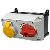 MENNEKES  Socle de prise de courant saillie DUO 7602