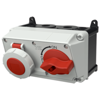 MENNEKES  Socle de prise de courant saillie DUO 7636