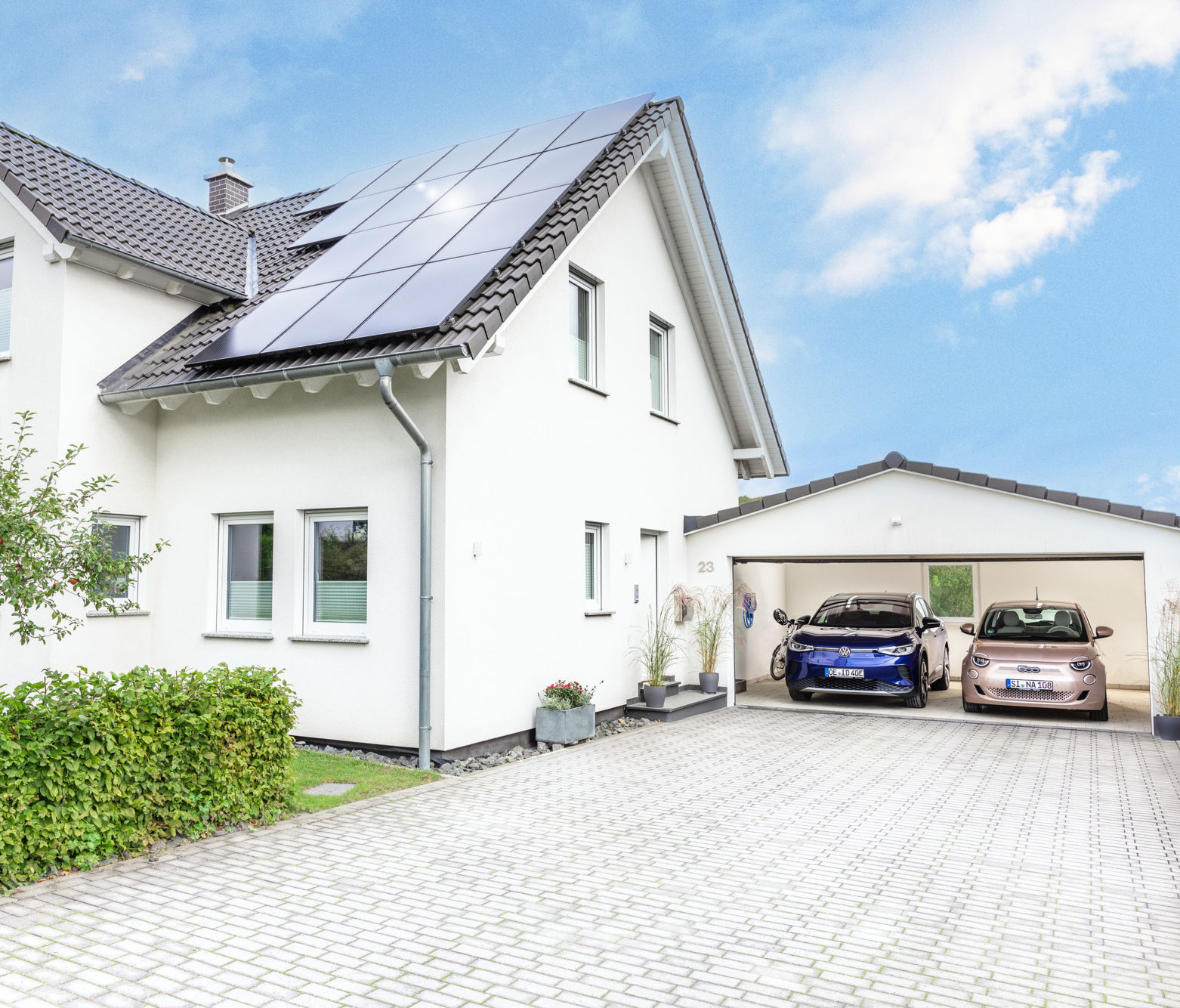 Wallbox solar Garage