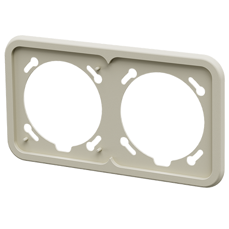 MENNEKES Cepex afdekraam, wit 41408