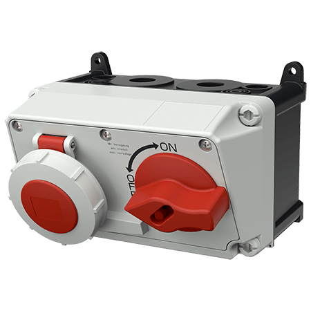 MENNEKES Socle de prise de courant saillie DUO 7624